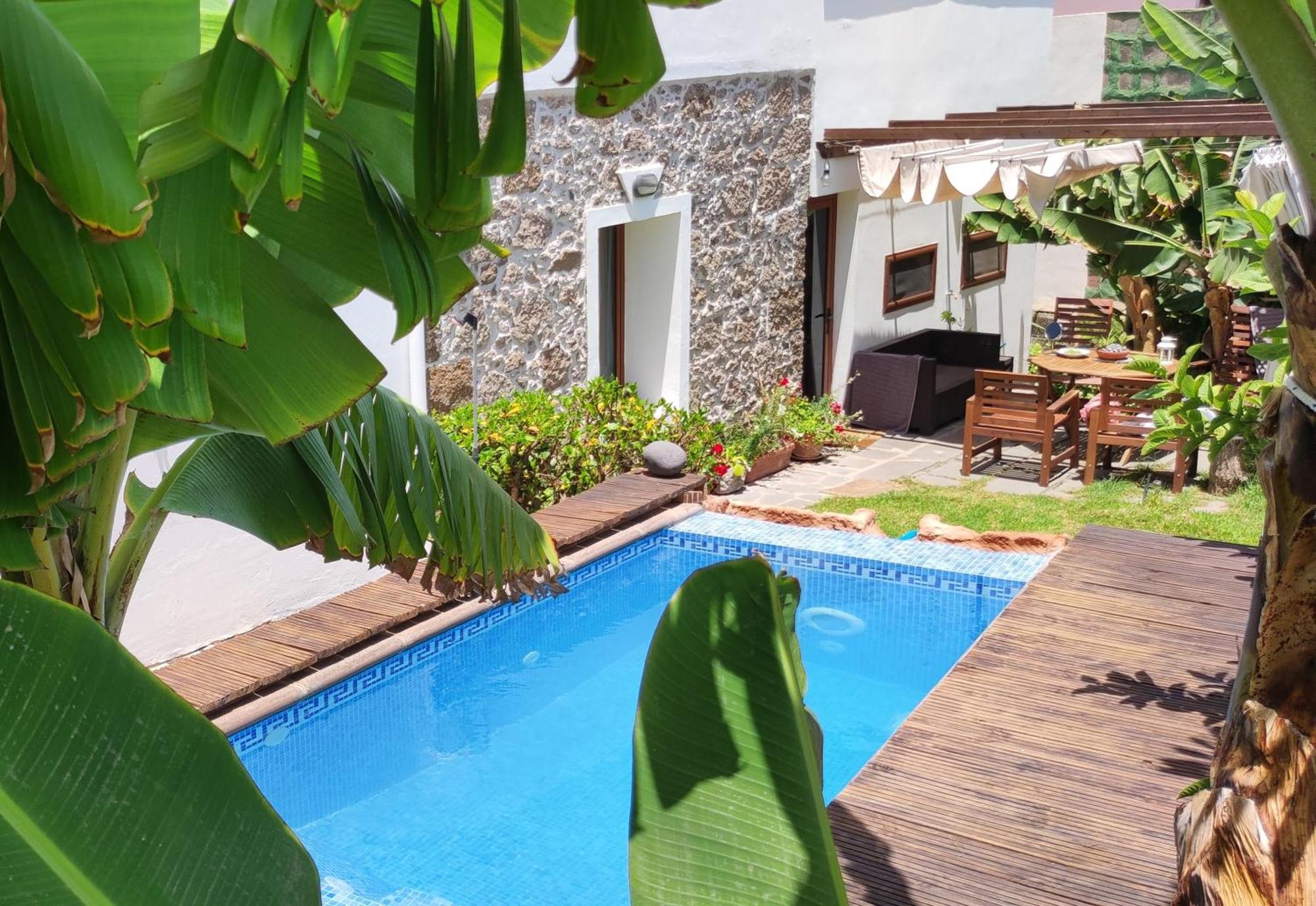Villa Canaria Piscina Jacuzzi Jardin Santa Maria de Guia de Gran Canaria Екстер'єр фото